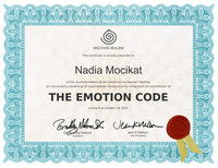 Zertifizierte Emotionscode Anwenderin